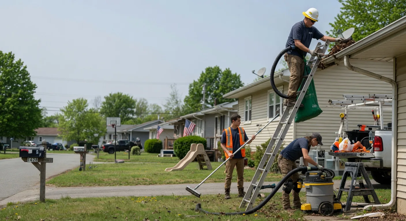 Gutter Installation in Mount Saint Joseph, OH near me